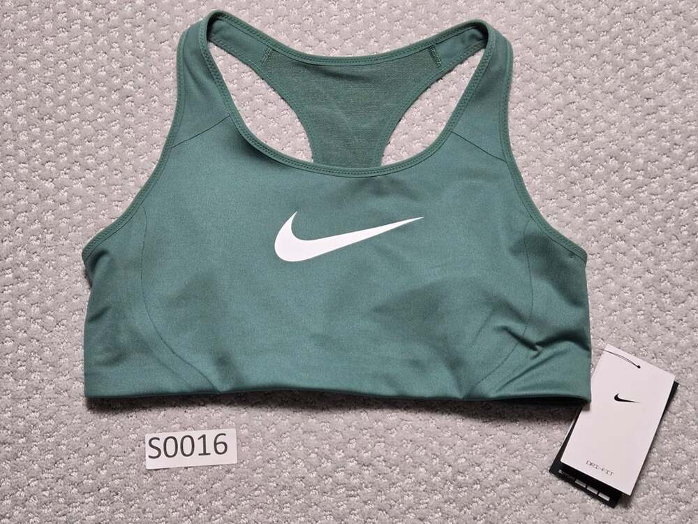 Nike Dri-FIT Sports Training Bra Green